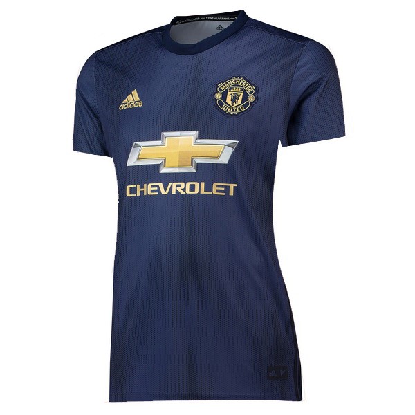 Camiseta Manchester United Tercera equipación Mujer 2018-2019 Azul